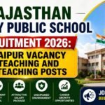 Rajasthan Army Public School Recruitment 2026