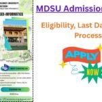 MDSU Admission